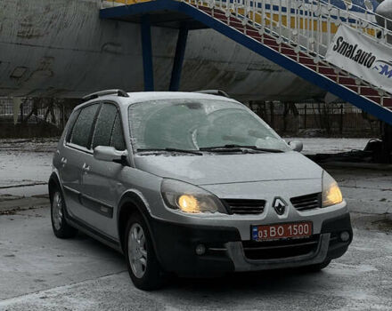 Сірий Рено Сценік, об'ємом двигуна 1.6 л та пробігом 211 тис. км за 6300 $, фото 1 на Automoto.ua