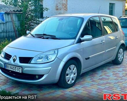 Серый Рено Сценик, объемом двигателя 1.6 л и пробегом 225 тыс. км за 4200 $, фото 1 на Automoto.ua