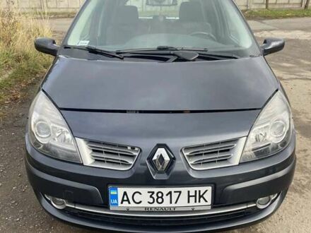 Серый Рено Сценик, объемом двигателя 1.6 л и пробегом 212 тыс. км за 5000 $, фото 1 на Automoto.ua