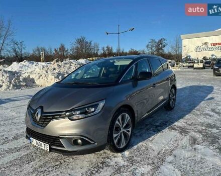 Серый Рено Сценик, объемом двигателя 1.6 л и пробегом 141 тыс. км за 16800 $, фото 1 на Automoto.ua