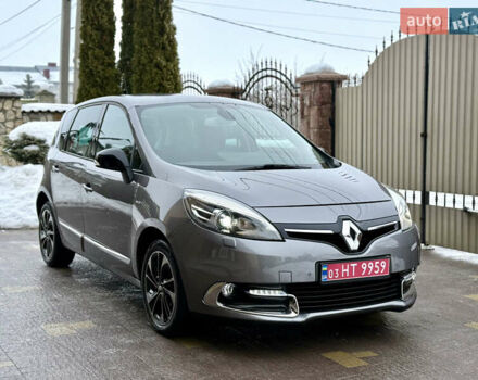 Серый Рено Сценик, объемом двигателя 1.6 л и пробегом 149 тыс. км за 10916 $, фото 1 на Automoto.ua