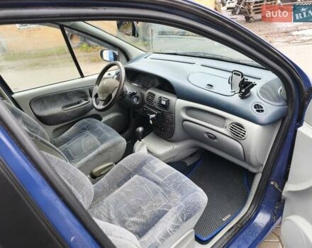 Синий Рено Сценик, объемом двигателя 1.9 л и пробегом 219 тыс. км за 2500 $, фото 16 на Automoto.ua