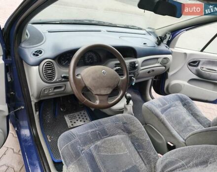 Синий Рено Сценик, объемом двигателя 1.9 л и пробегом 219 тыс. км за 2500 $, фото 6 на Automoto.ua
