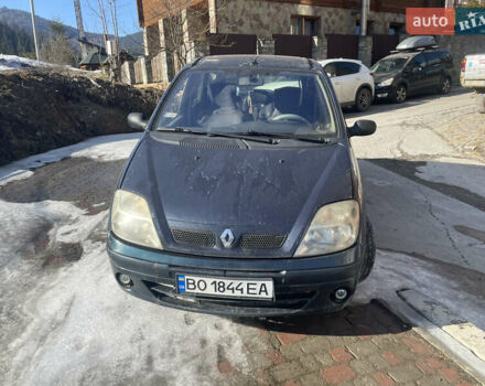 Синий Рено Сценик, объемом двигателя 1.9 л и пробегом 270 тыс. км за 2800 $, фото 2 на Automoto.ua