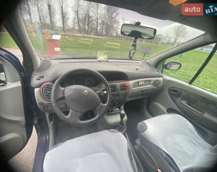 Синій Рено Сценік, об'ємом двигуна 1.6 л та пробігом 176 тис. км за 3850 $, фото 12 на Automoto.ua