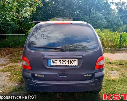 Синий Рено Сценик, объемом двигателя 1.6 л и пробегом 248 тыс. км за 3200 $, фото 1 на Automoto.ua