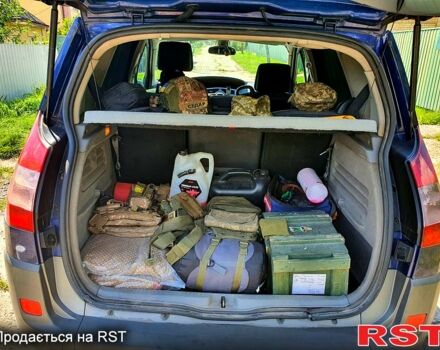 Синий Рено Сценик, объемом двигателя 1.5 л и пробегом 284 тыс. км за 4000 $, фото 1 на Automoto.ua