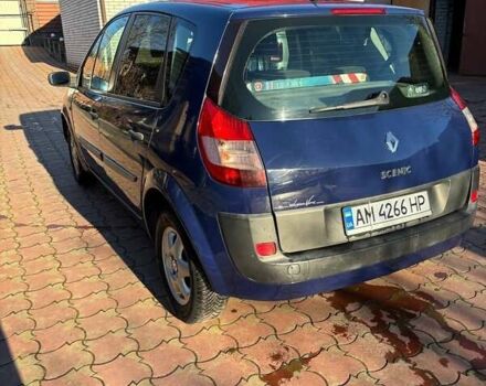 Синий Рено Сценик, объемом двигателя 1.39 л и пробегом 300 тыс. км за 4100 $, фото 4 на Automoto.ua