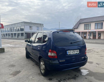 Синий Рено Сценик, объемом двигателя 1.89 л и пробегом 303 тыс. км за 3000 $, фото 2 на Automoto.ua