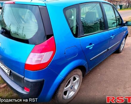 Синий Рено Сценик, объемом двигателя 1.6 л и пробегом 205 тыс. км за 4300 $, фото 3 на Automoto.ua