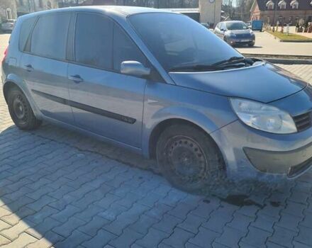 Синий Рено Сценик, объемом двигателя 1.6 л и пробегом 82 тыс. км за 4200 $, фото 8 на Automoto.ua