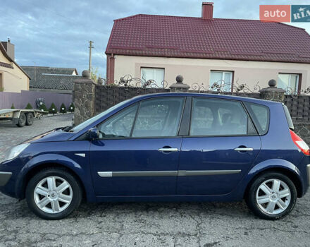 Синий Рено Сценик, объемом двигателя 1.6 л и пробегом 174 тыс. км за 4800 $, фото 5 на Automoto.ua