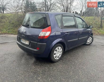 Синий Рено Сценик, объемом двигателя 1.6 л и пробегом 170 тыс. км за 4500 $, фото 5 на Automoto.ua