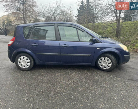 Синий Рено Сценик, объемом двигателя 1.6 л и пробегом 170 тыс. км за 4500 $, фото 2 на Automoto.ua