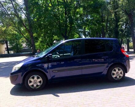 Синий Рено Сценик, объемом двигателя 1.6 л и пробегом 155 тыс. км за 5500 $, фото 3 на Automoto.ua