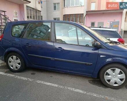 Синий Рено Сценик, объемом двигателя 1.6 л и пробегом 183 тыс. км за 4950 $, фото 4 на Automoto.ua