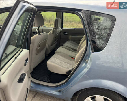 Синий Рено Сценик, объемом двигателя 1.6 л и пробегом 153 тыс. км за 6200 $, фото 30 на Automoto.ua