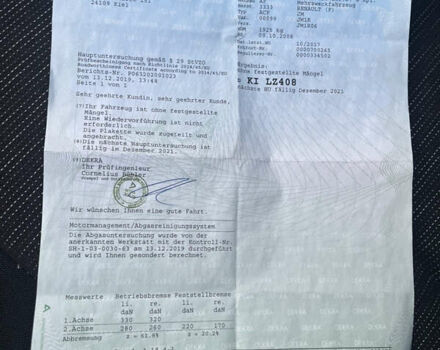 Синий Рено Сценик, объемом двигателя 1.6 л и пробегом 183 тыс. км за 6050 $, фото 22 на Automoto.ua