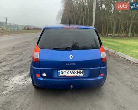 Синий Рено Сценик, объемом двигателя 1.6 л и пробегом 250 тыс. км за 4900 $, фото 3 на Automoto.ua