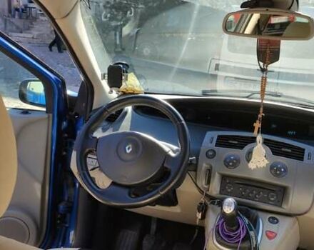 Синий Рено Сценик, объемом двигателя 1.6 л и пробегом 211 тыс. км за 4600 $, фото 13 на Automoto.ua