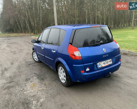 Синий Рено Сценик, объемом двигателя 1.6 л и пробегом 250 тыс. км за 4900 $, фото 4 на Automoto.ua