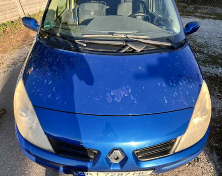 Синий Рено Сценик, объемом двигателя 1.6 л и пробегом 279 тыс. км за 4715 $, фото 2 на Automoto.ua