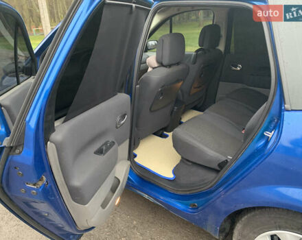 Синий Рено Сценик, объемом двигателя 1.6 л и пробегом 250 тыс. км за 4900 $, фото 8 на Automoto.ua