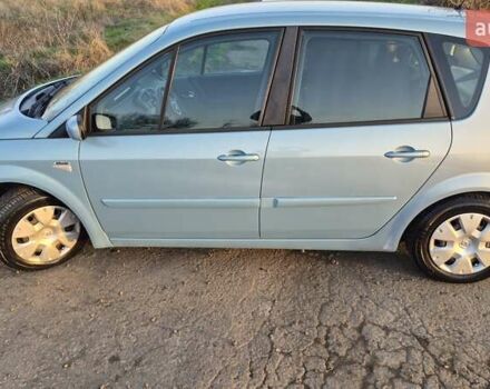 Синий Рено Сценик, объемом двигателя 1.6 л и пробегом 179 тыс. км за 4800 $, фото 4 на Automoto.ua