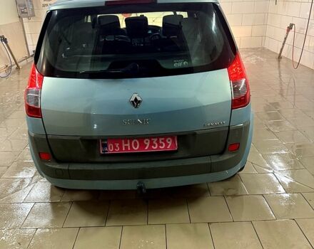 Синий Рено Сценик, объемом двигателя 1.6 л и пробегом 227 тыс. км за 5600 $, фото 3 на Automoto.ua