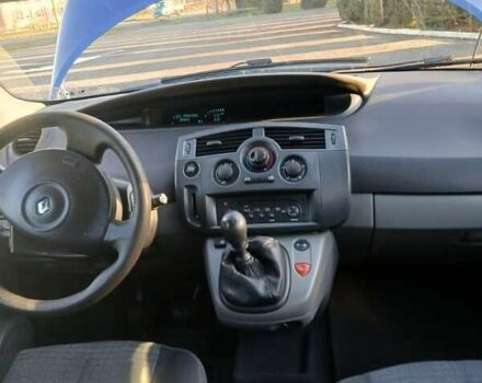 Синий Рено Сценик, объемом двигателя 1.6 л и пробегом 230 тыс. км за 4599 $, фото 6 на Automoto.ua