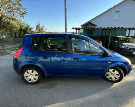 Синий Рено Сценик, объемом двигателя 1.6 л и пробегом 279 тыс. км за 4715 $, фото 4 на Automoto.ua