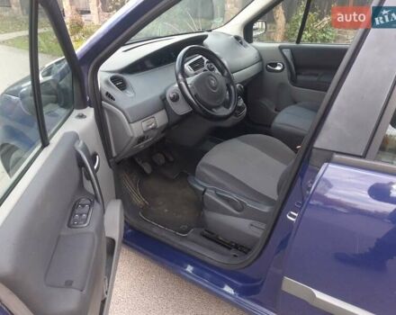 Синий Рено Сценик, объемом двигателя 1.6 л и пробегом 232 тыс. км за 4455 $, фото 6 на Automoto.ua