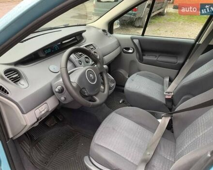 Синий Рено Сценик, объемом двигателя 1.6 л и пробегом 163 тыс. км за 6800 $, фото 19 на Automoto.ua