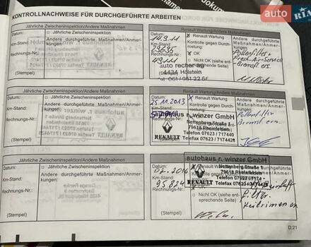 Синий Рено Сценик, объемом двигателя 1.6 л и пробегом 228 тыс. км за 5999 $, фото 100 на Automoto.ua