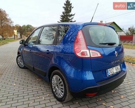 Рено Сценик 2010 в Радивилове на Automoto.ua Синий Рено Сценик, объемом двигателя 1.6 л и пробегом 137 тыс. км за 6900 $, фото 14 на Automoto.ua