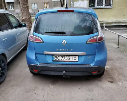 Синий Рено Сценик, объемом двигателя 1.6 л и пробегом 280 тыс. км за 9500 $, фото 2 на Automoto.ua