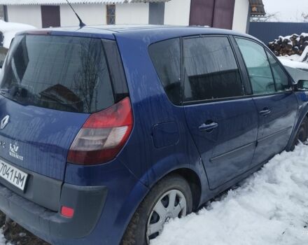 Синий Рено Сценик, объемом двигателя 1.5 л и пробегом 347 тыс. км за 2150 $, фото 3 на Automoto.ua