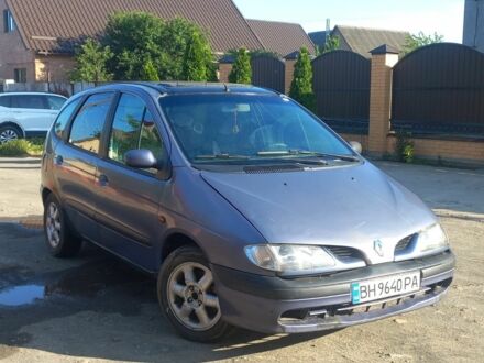Синий Рено Сценик, объемом двигателя 1.9 л и пробегом 350 тыс. км за 1800 $, фото 1 на Automoto.ua