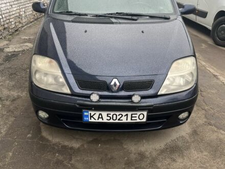 Синий Рено Сценик, объемом двигателя 1.6 л и пробегом 445 тыс. км за 3000 $, фото 1 на Automoto.ua