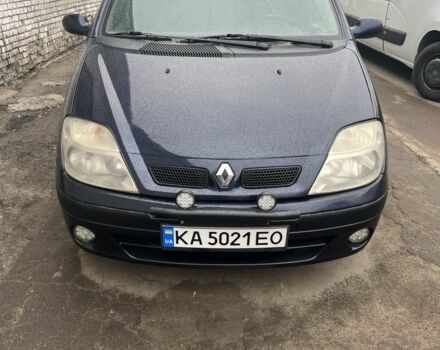 Синий Рено Сценик, объемом двигателя 1.6 л и пробегом 445 тыс. км за 3000 $, фото 1 на Automoto.ua