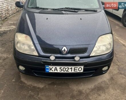 Синий Рено Сценик, объемом двигателя 1.6 л и пробегом 445 тыс. км за 3000 $, фото 1 на Automoto.ua