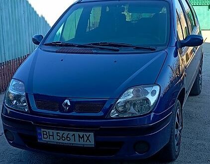 Рено Сценік 2001 у Одесі на Automoto.ua Синій Рено Сценік, об'ємом двигуна 1.9 л та пробігом 270 тис. км за 3700 $, фото 1 на Automoto.ua