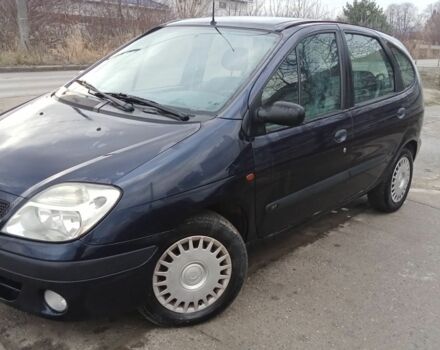 Синий Рено Сценик, объемом двигателя 1.6 л и пробегом 210 тыс. км за 1600 $, фото 1 на Automoto.ua