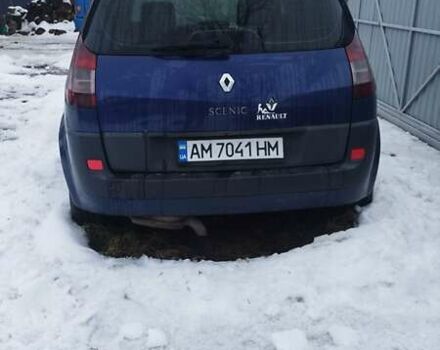 Синий Рено Сценик, объемом двигателя 1.46 л и пробегом 347 тыс. км за 2199 $, фото 1 на Automoto.ua