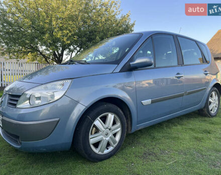 Синий Рено Сценик, объемом двигателя 1.6 л и пробегом 211 тыс. км за 5900 $, фото 1 на Automoto.ua