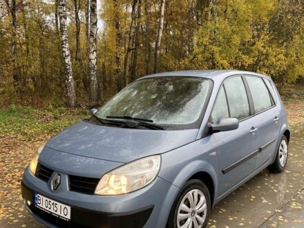 Рено Сценик 2005 в Сумах на Automoto.ua Синий Рено Сценик, объемом двигателя 1.6 л и пробегом 320 тыс. км за 4820 $, фото 1 на Automoto.ua