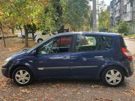Рено Сценік 2005 у Павлограде на Automoto.ua Синій Рено Сценік, об'ємом двигуна 1.6 л та пробігом 220 тис. км за 4499 $, фото 1 на Automoto.ua