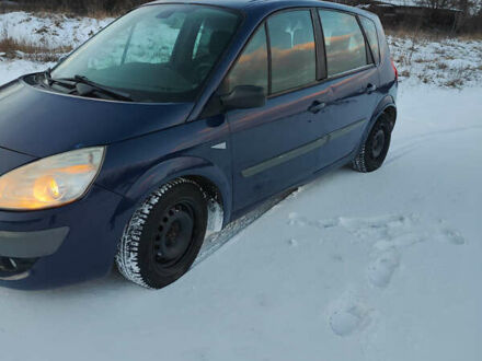 Синий Рено Сценик, объемом двигателя 1.6 л и пробегом 265 тыс. км за 3600 $, фото 1 на Automoto.ua