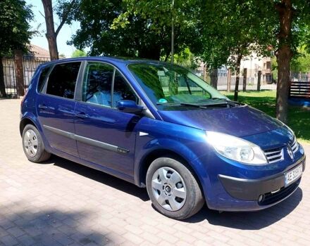 Синий Рено Сценик, объемом двигателя 1.6 л и пробегом 155 тыс. км за 5500 $, фото 1 на Automoto.ua