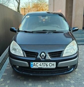 Синий Рено Сценик, объемом двигателя 1.9 л и пробегом 248 тыс. км за 3800 $, фото 1 на Automoto.ua
